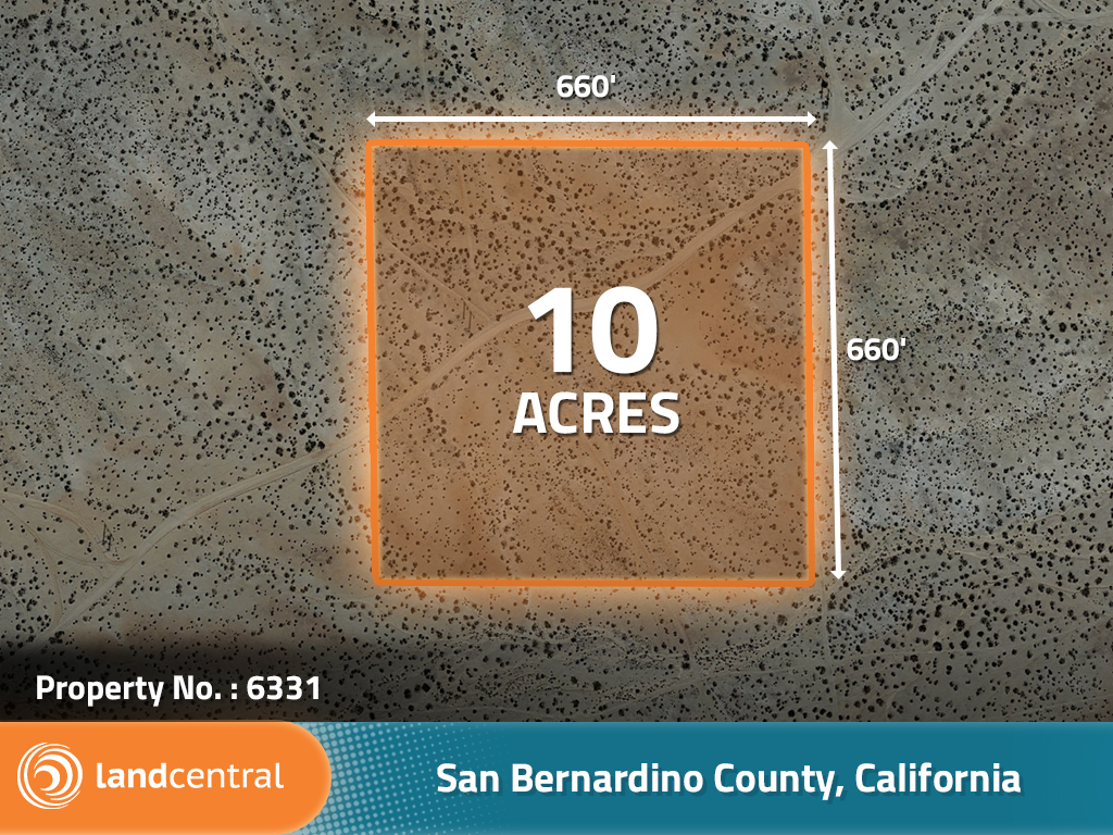 Ten Acres of Land Less than 13 Miles from Barstow1