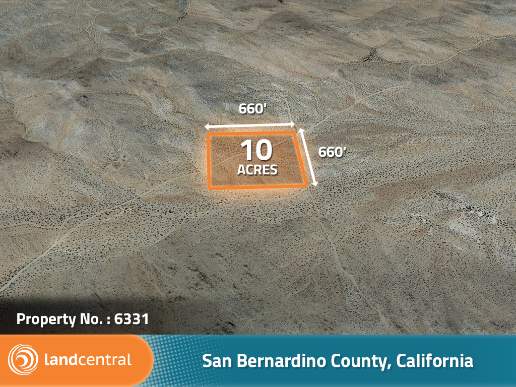 Ten Acres of Land Less than 13 Miles from Barstow1