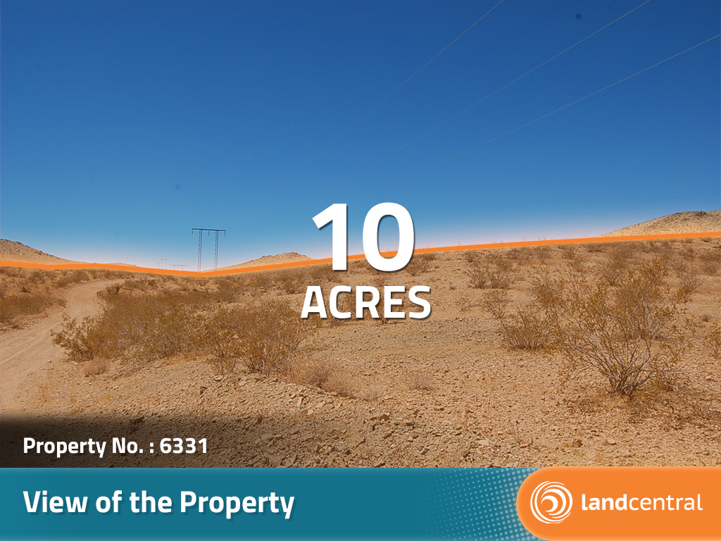 Ten Acres of Land Less than 13 Miles from Barstow1